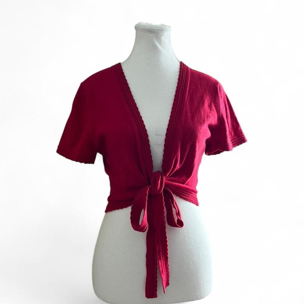 F&F Vibrant Red Top